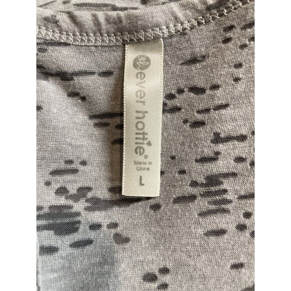 Gray Racerback Tank Top With "I Am Freaking Hot" Graphic By Ever Hottie Womens L - Picture 5 of 5